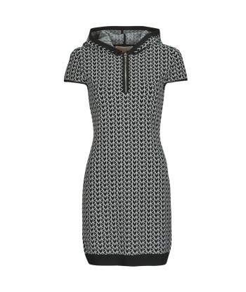 Robe courte femmes MICHAEL Michael Kors MK JACQ HOODED ZIP DRS Multico