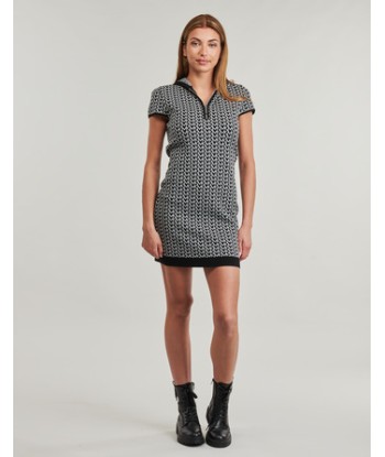 Robe courte femmes MICHAEL Michael Kors MK JACQ HOODED ZIP DRS Multico
