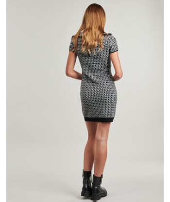 Robe courte femmes MICHAEL Michael Kors MK JACQ HOODED ZIP DRS Multico