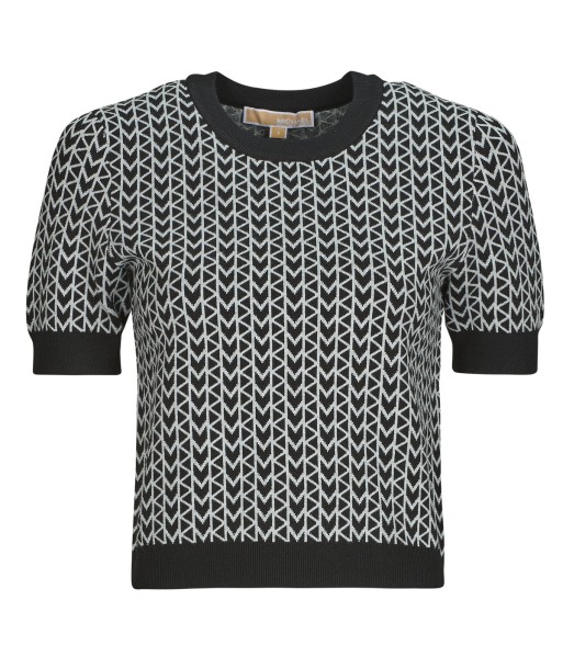 Blouses femmes MICHAEL Michael Kors MK JACQUARD SS CREW Multicolore