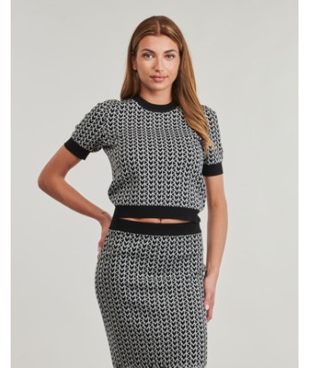 Blouses femmes MICHAEL Michael Kors MK JACQUARD SS CREW Multicolore