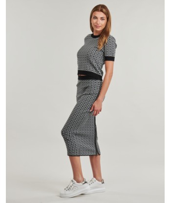 Blouses femmes MICHAEL Michael Kors MK JACQUARD SS CREW Multicolore