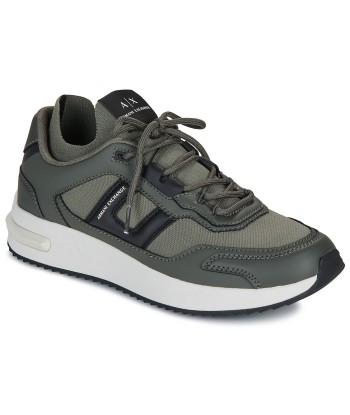 Baskets basses hommes Armani Exchange DUSSELDORF KNIT Kaki