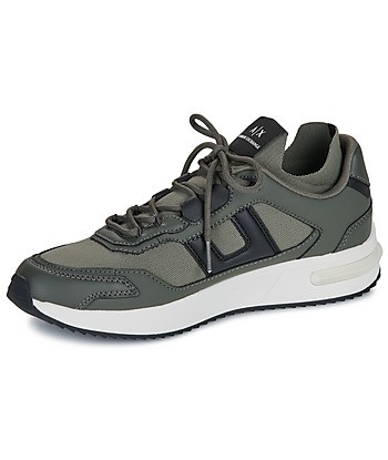 Baskets basses hommes Armani Exchange DUSSELDORF KNIT Kaki