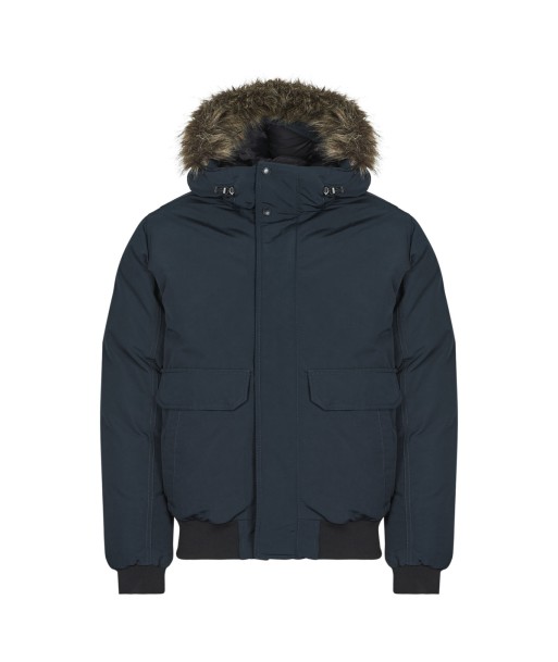 Parka hommes Superdry EVEREST FAUX FUR BOMBER JACKET Bleu