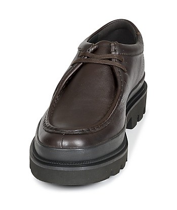 Derbies hommes Clarks Badell Seam Marron