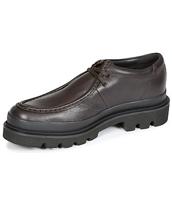 Derbies hommes Clarks Badell Seam Marron