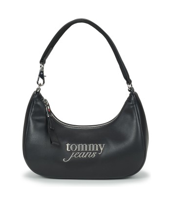 Sac a main femmes Tommy Jeans TJW BOLD SCRIPT SHOULDER BAG Noir