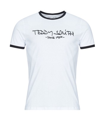 T-shirt hommes Teddy Smith TICLASS MC Blanc