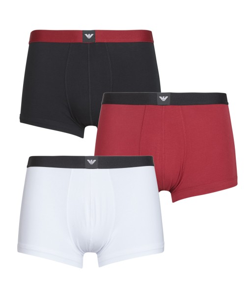 Boxers hommes Emporio Armani 3 PACK TRUNK AF14987 Multicolore