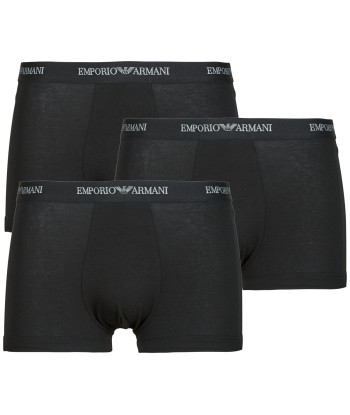 Boxers hommes Emporio Armani 3 PACK TRUNK AF14132 Noir