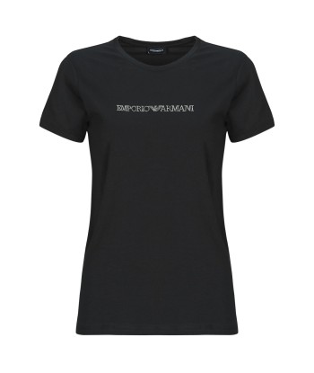 T-shirt femmes Emporio Armani CREW NECK T-SHIRT AF13033 Noir