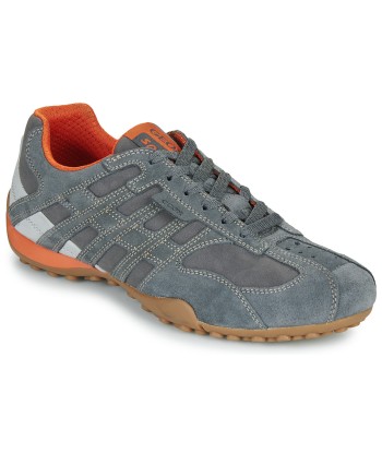 Baskets basses hommes Geox U SNAKE ORIGINAL A Gris
