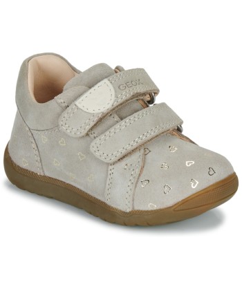 Baskets basses enfant filles Geox B MACCHIA GIRL Beige