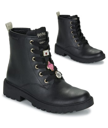 Boots enfant filles Geox J CASEY GIRL HARRY POTTER Noir