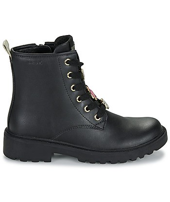 Boots enfant filles Geox J CASEY GIRL HARRY POTTER Noir