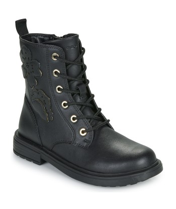 Boots enfant filles Geox J ECLAIR GIRL Noir