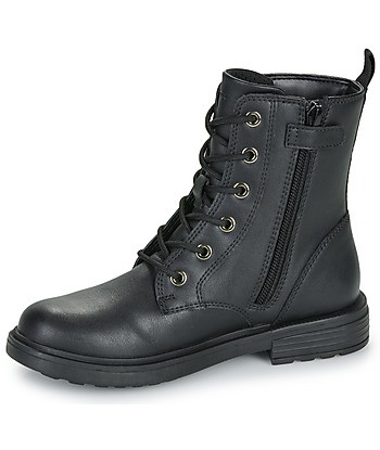 Boots enfant filles Geox J ECLAIR GIRL Noir