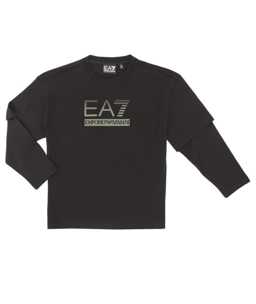 T-shirt enfant garcons Emporio Armani EA7 7B000169 Noir