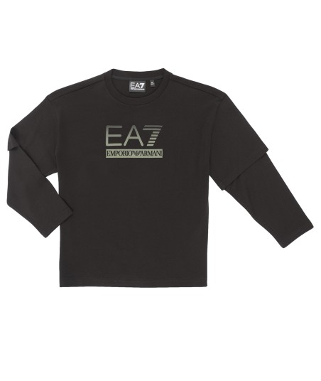 T-shirt enfant garcons Emporio Armani EA7 7B000169 Noir