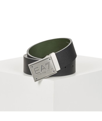 Ceinture hommes Emporio Armani EA7 7X000091 REVERSIBLE Noir