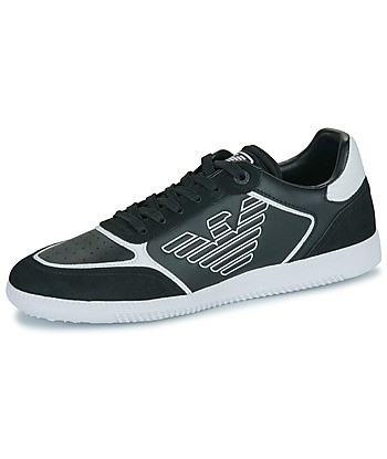 Baskets basses femmes Emporio Armani EA7 7X000405 Noir