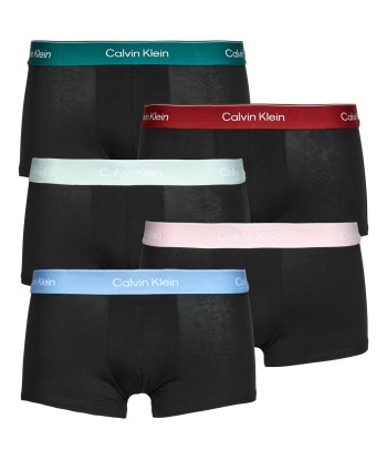 Boxers hommes Calvin Klein Jeans LOW RISE TRUNK 5PK X5 Noir