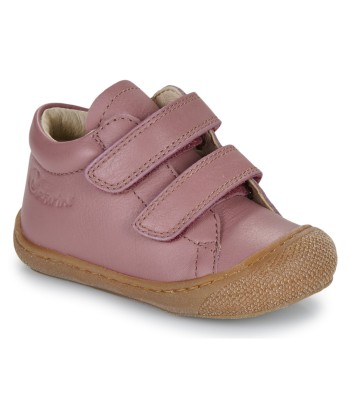 Baskets montantes enfant filles Naturino COCOON VL Rose