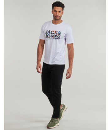 T-shirt hommes Jack & Jones JJGEPLAS Blanc