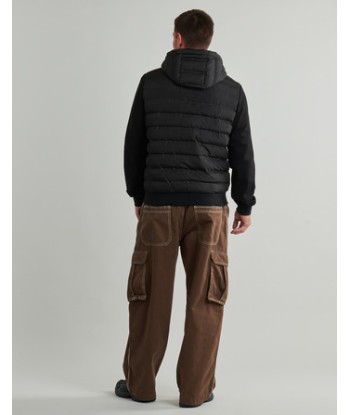 Doudounes hommes Jack & Jones JPRBLUALVES HYBRID Noir