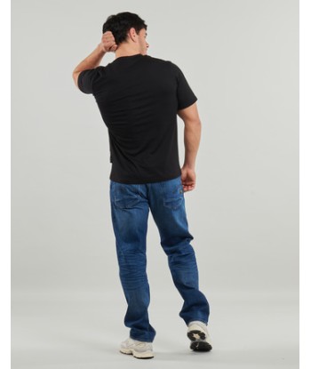 T-shirt hommes Jack & Jones JCOGRID BRANDING Noir