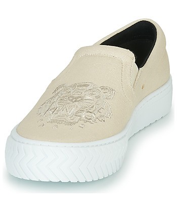 Slip ons femmes Kenzo K SKATE Beige