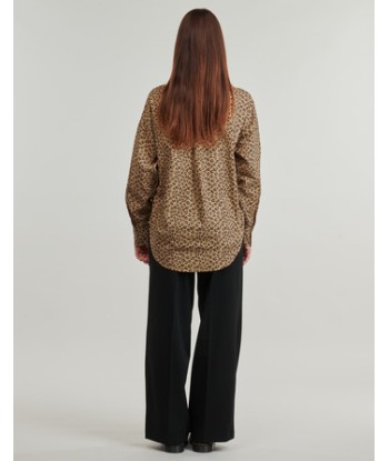 Chemise femmes Pieces PCJANNE Marron