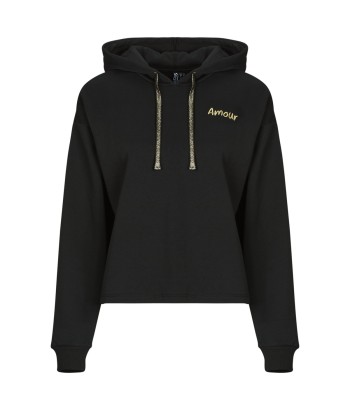 Sweat-shirt femmes Pieces PCCHILLI AMOUR Noir