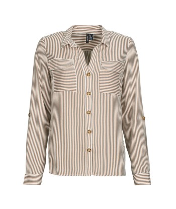 Blouses femmes Vero Moda VMBUMPY  Marron