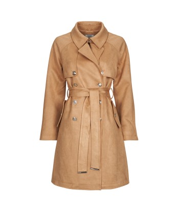 Trench femmes Morgan GSUEDE Beige