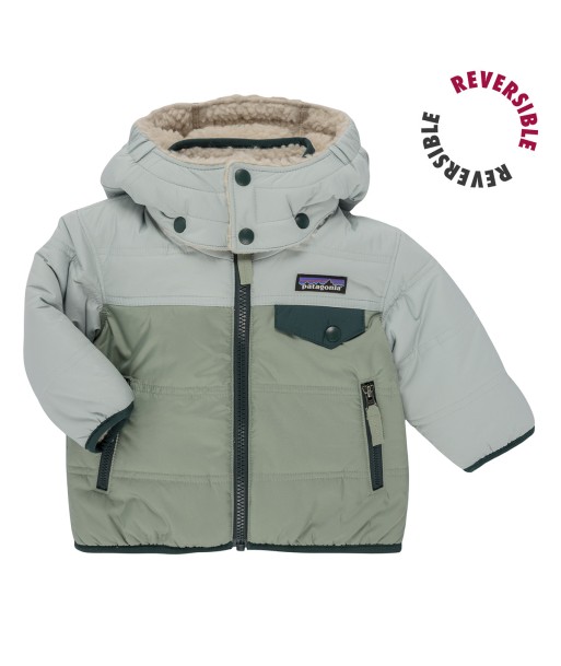 Doudounes enfants garcons Patagonia BABY REVERSIBLE TRIBBLES HOODY Bei