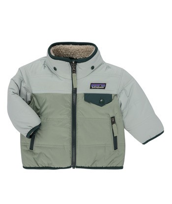 Doudounes enfants garcons Patagonia BABY REVERSIBLE TRIBBLES HOODY Bei