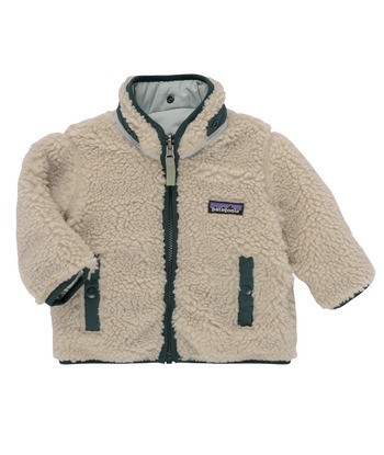 Doudounes enfants garcons Patagonia BABY REVERSIBLE TRIBBLES HOODY Bei