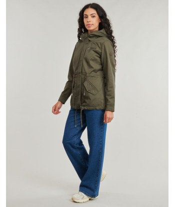 Parka femmes Only ONLLORCA LIFE CANVAS Kaki