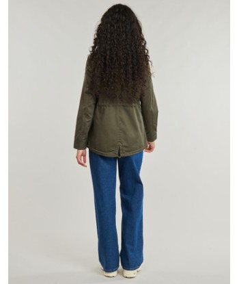 Parka femmes Only ONLLORCA LIFE CANVAS Kaki
