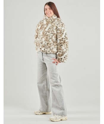 Manteau femmes Only ONLJANIS LIFE FAUX FUR LEO Multicolore