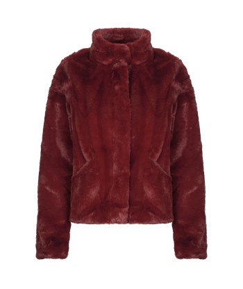 Blouson femmes Only ONLNEWVIDA LIFE FAUX FUR Bordeaux