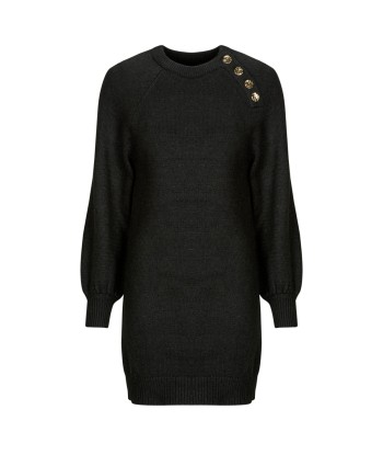 Robe courte femmes Only ONLEMMA LIFE LS BUTTON Noir