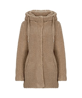 Manteau femmes Only ONLMINA CURLY Marron