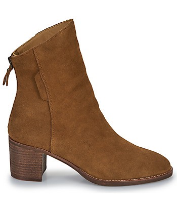 Bottines femmes Karston OXALYS_CRT_CAMEL Marron