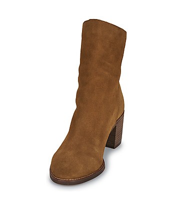 Bottines femmes Karston OXALYS_CRT_CAMEL Marron
