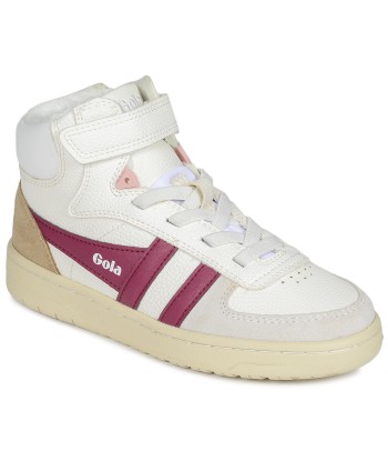 Baskets montantes enfant filles Gola TALON Blanc