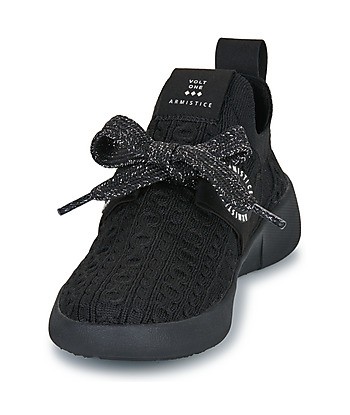 Baskets basses femmes Armistice VOLT ONE Noir