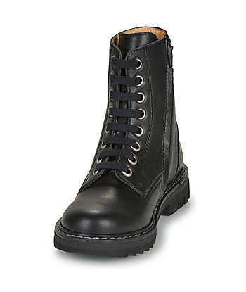 Boots enfant filles Pom d'Api SID RANGER Noir